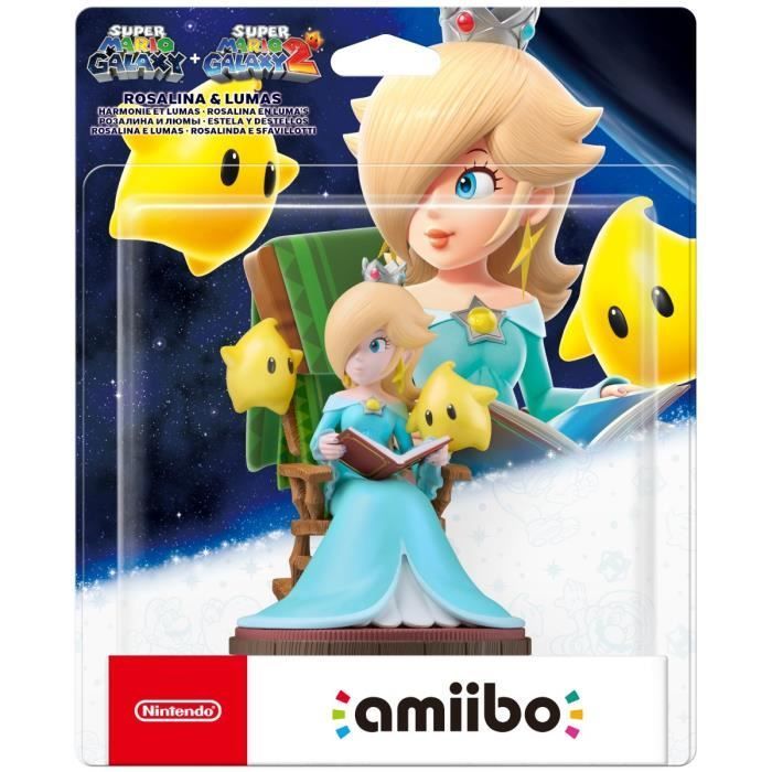Statuetta Amiibo - Harmony e Luma • Collezione Super Mario