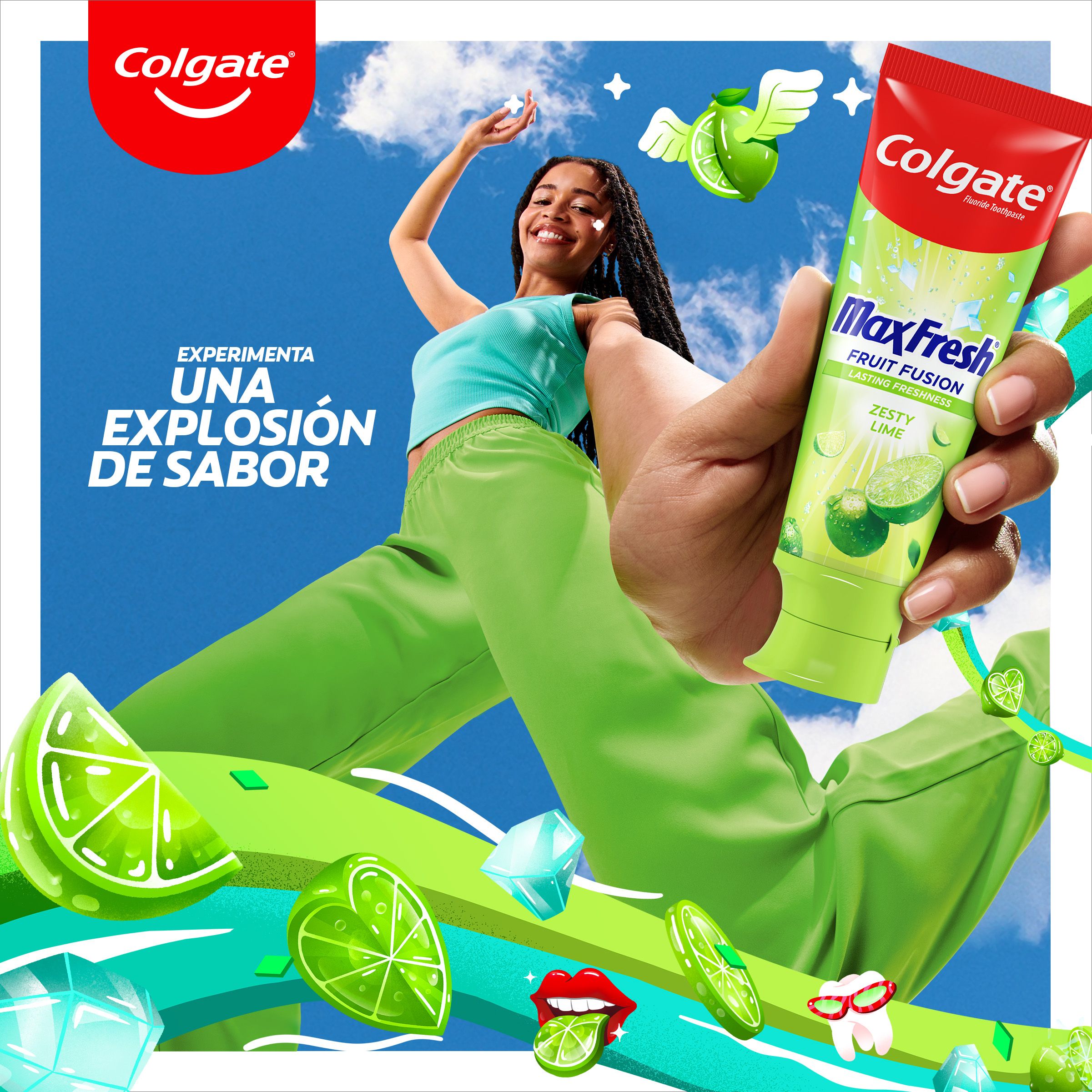Colgate Max Fresh Fruit Fusion Zesty pasta za zube Paste za zube i paste za zube