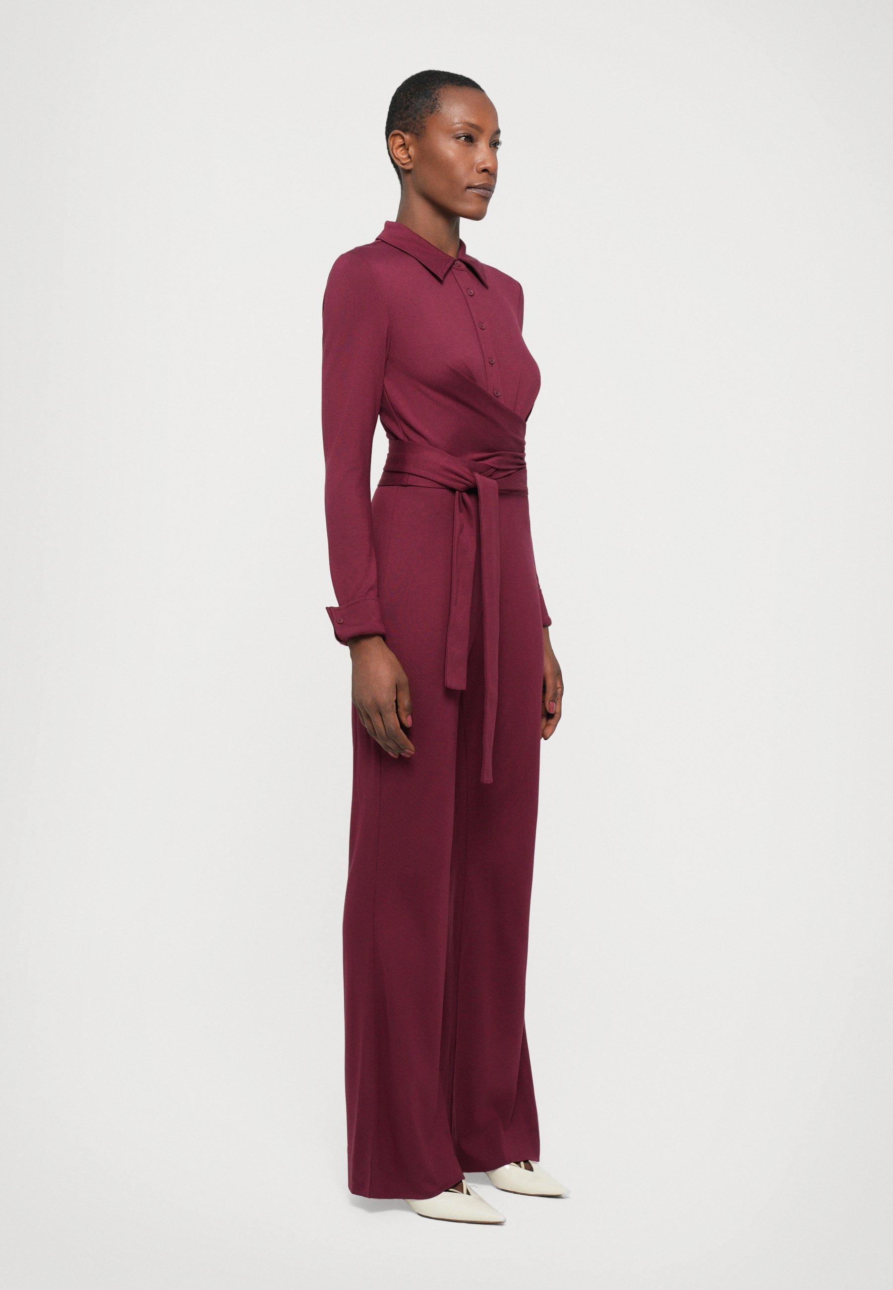 Tuta intera MICELE di Diane von Furstenberg - rosa bordeaux