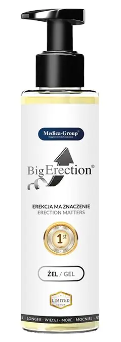 Big Erection Żel Intymny Zwiększający Erekcję