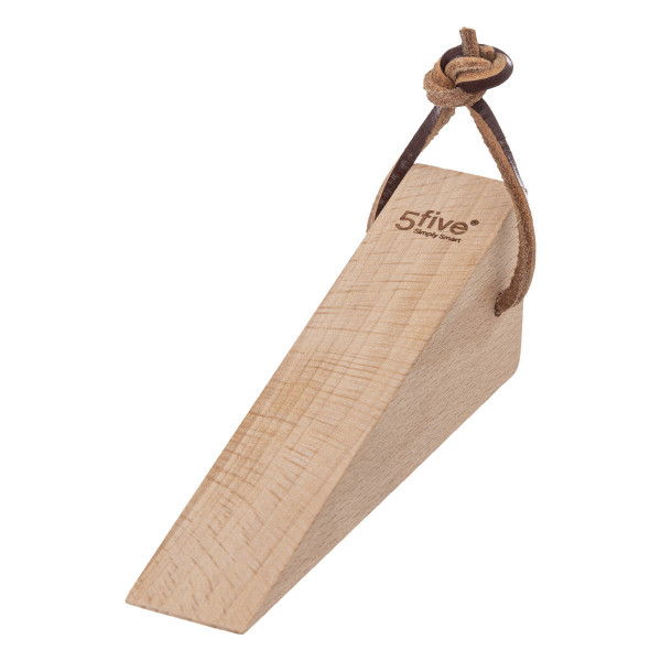 Stoper do drzwi drewniany, 2 sztuki