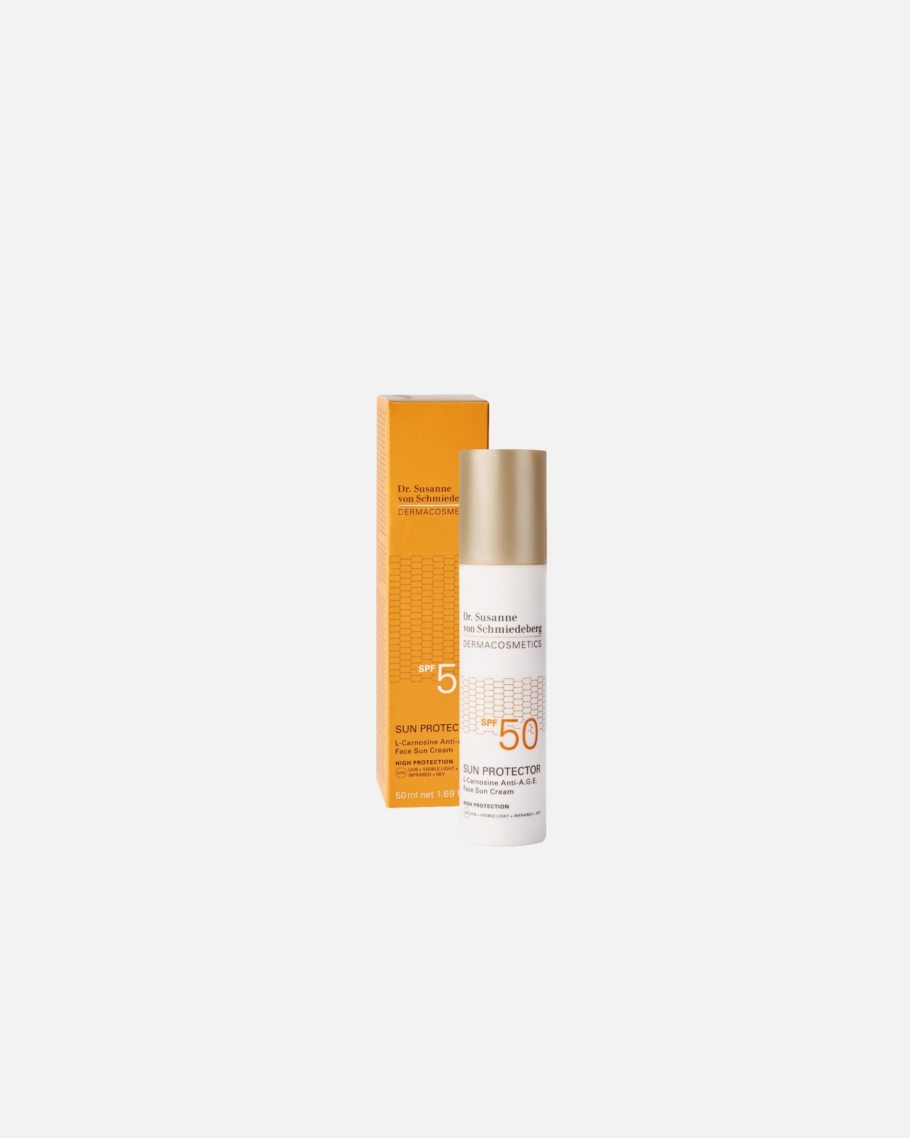 Susanne von Schmiedeberg L-Carnosine Anti-AGE krema za sunčanje lica – 50 ml