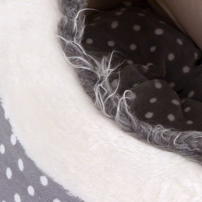 Hvide prikker Snuggle Hule
