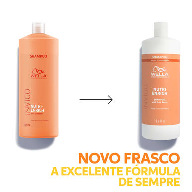 Wella Professionals Invigo Nutri Enrich Shampoo Djupgående återfuktande schampo för torrt hår