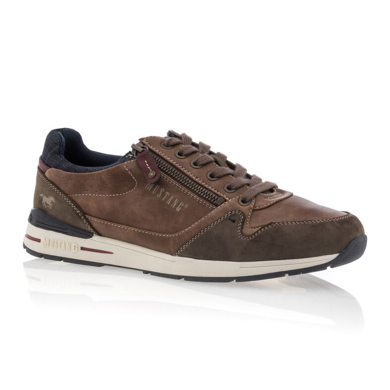 Zapatillas deportivas para hombre color marrón