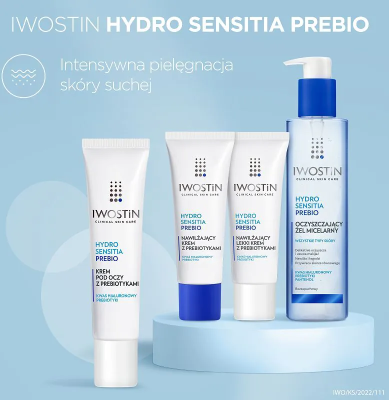 Iwostin Hydro Sensitia PreBIOKrem pod oczy z Prebiotykami