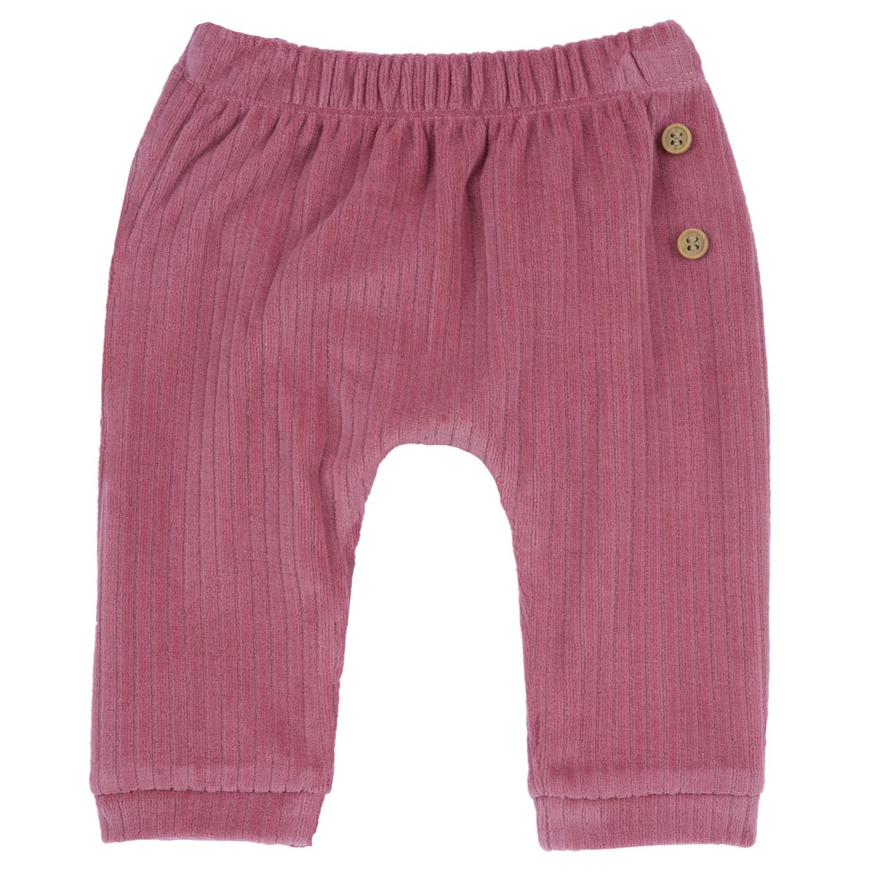 Leggings roses en chenille