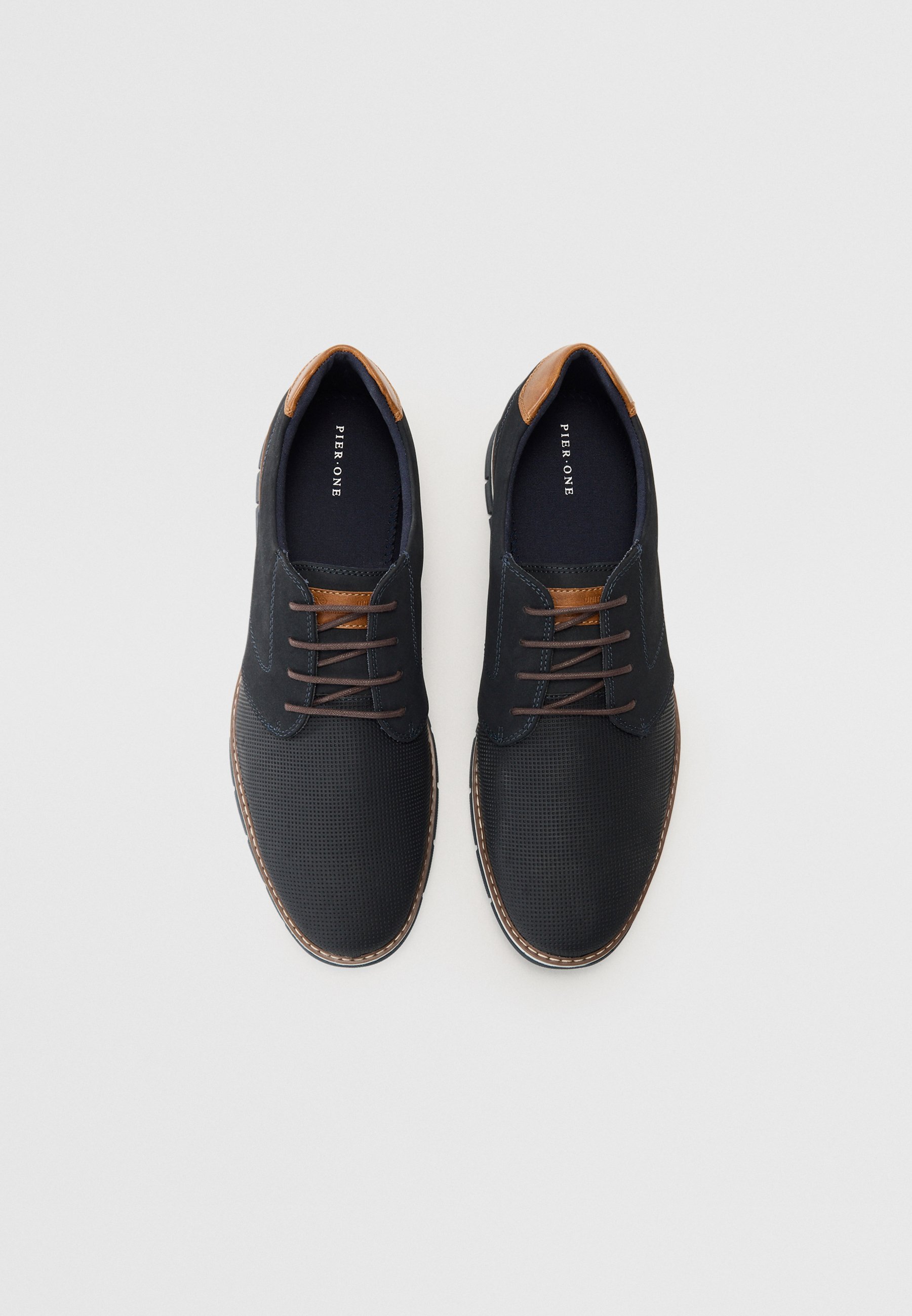 Scarpe stringate Pier One Smart - blu navy