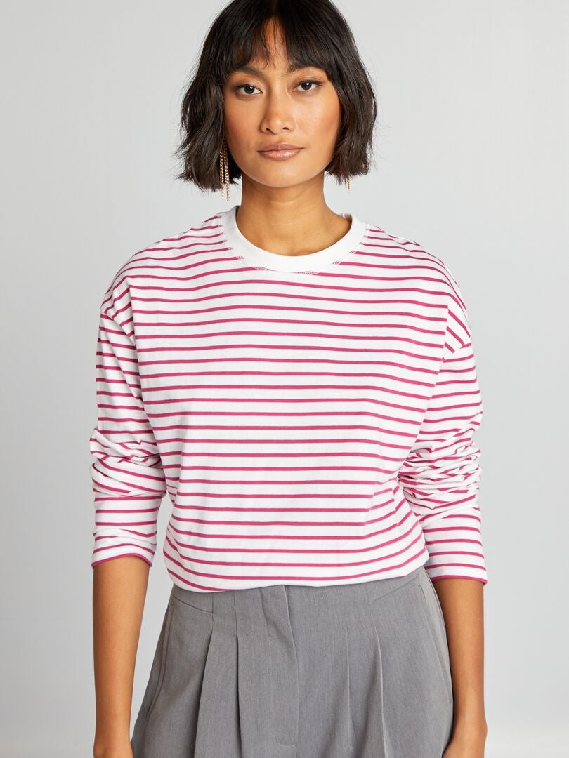 Camiseta Jersey Sailor - Branca