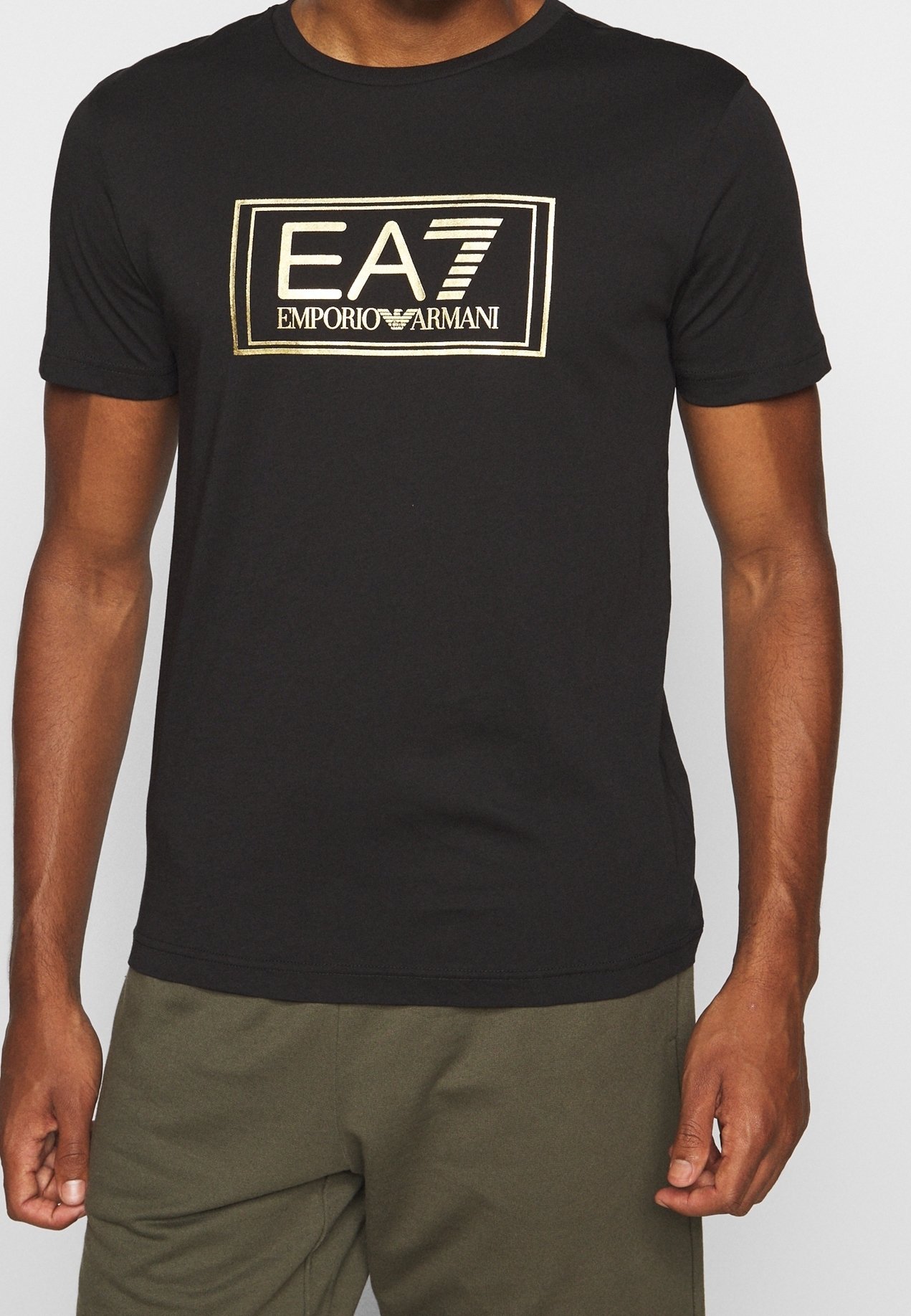 T-shirt imprimé Emporio Armani EA7 - noir