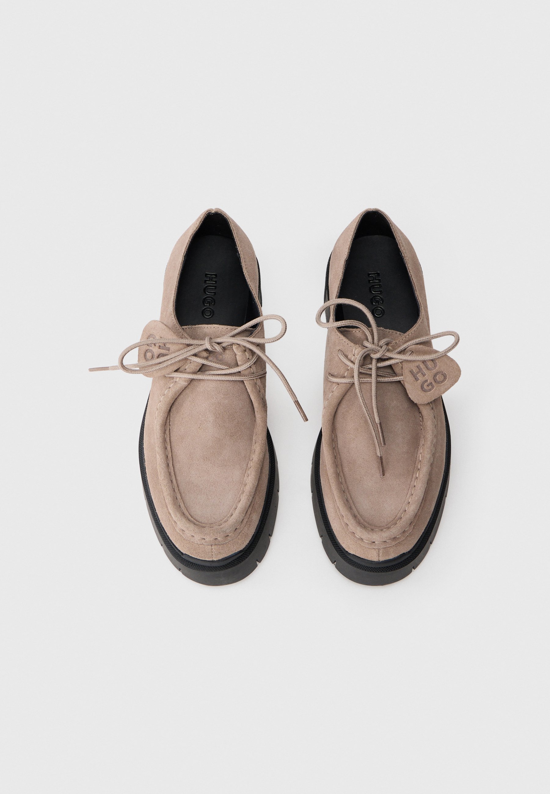 HUGO KRIS - Chaussures à lacets - beige clair