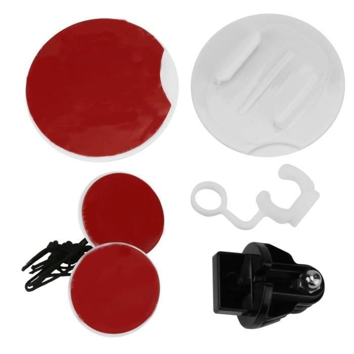 Juego 8 en 1 que incluye 2 soportes para tabla de surf, 2 placas de seguridad para cámara, 2 correas de sujeción y 1 conector FCS.