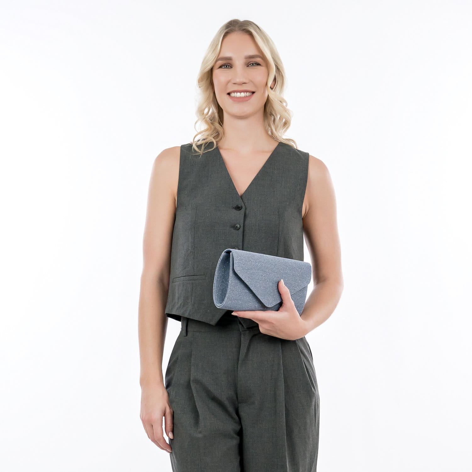Tamaris Clutch Bag Amalia Denim - 1 stuk