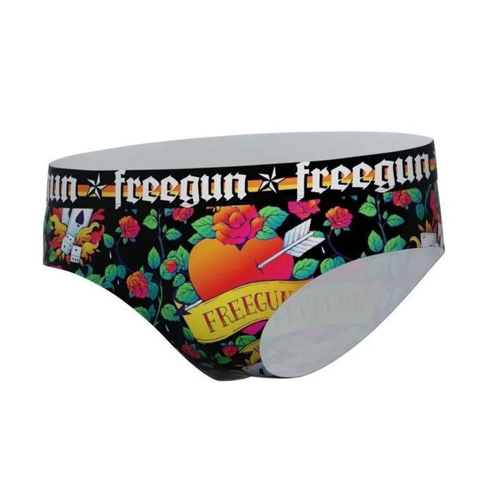 Boxer da ragazza FREEGUN, confezione da 3, modello Miss Tattoo