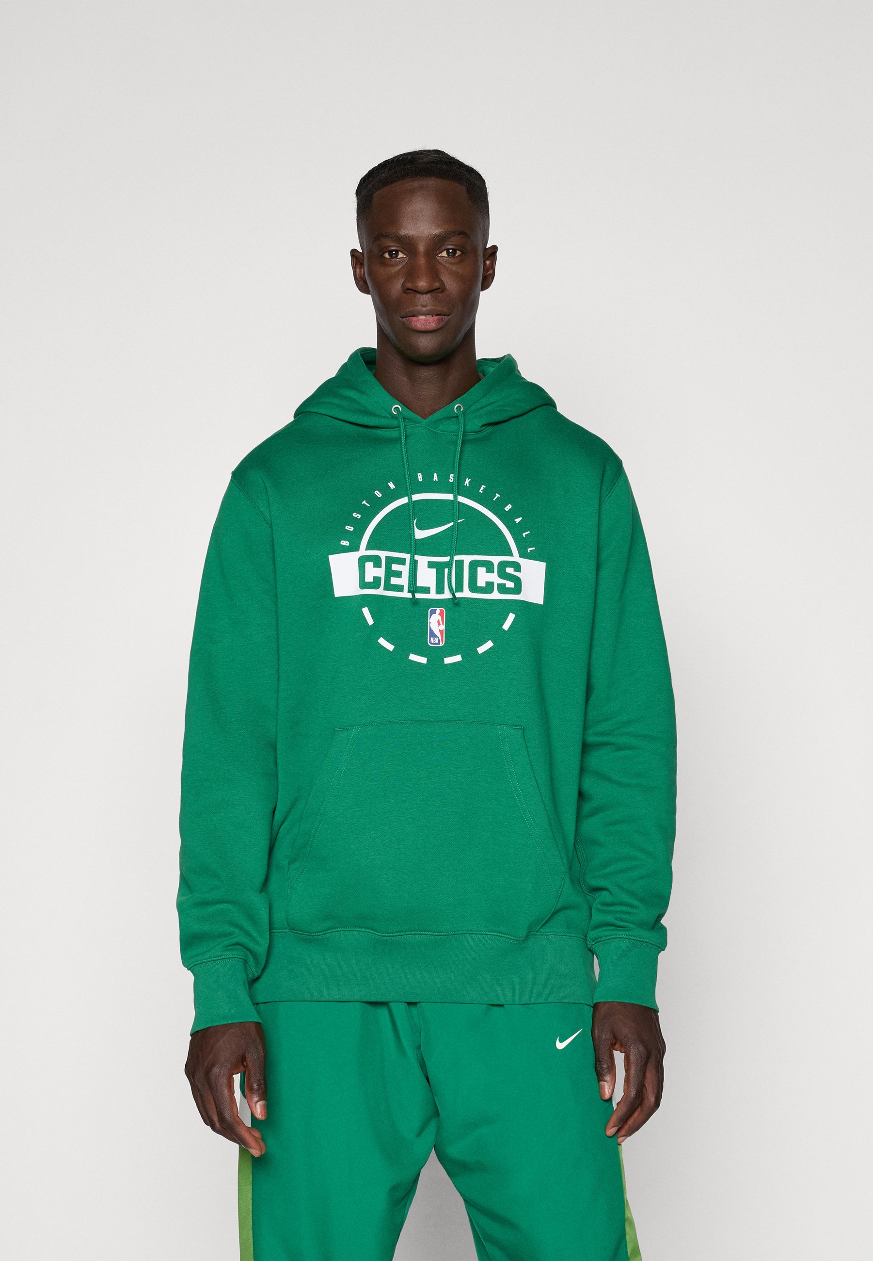 Nike Performance BOSTON CELTICS CLUB HOODY - Clubkleding - klaver