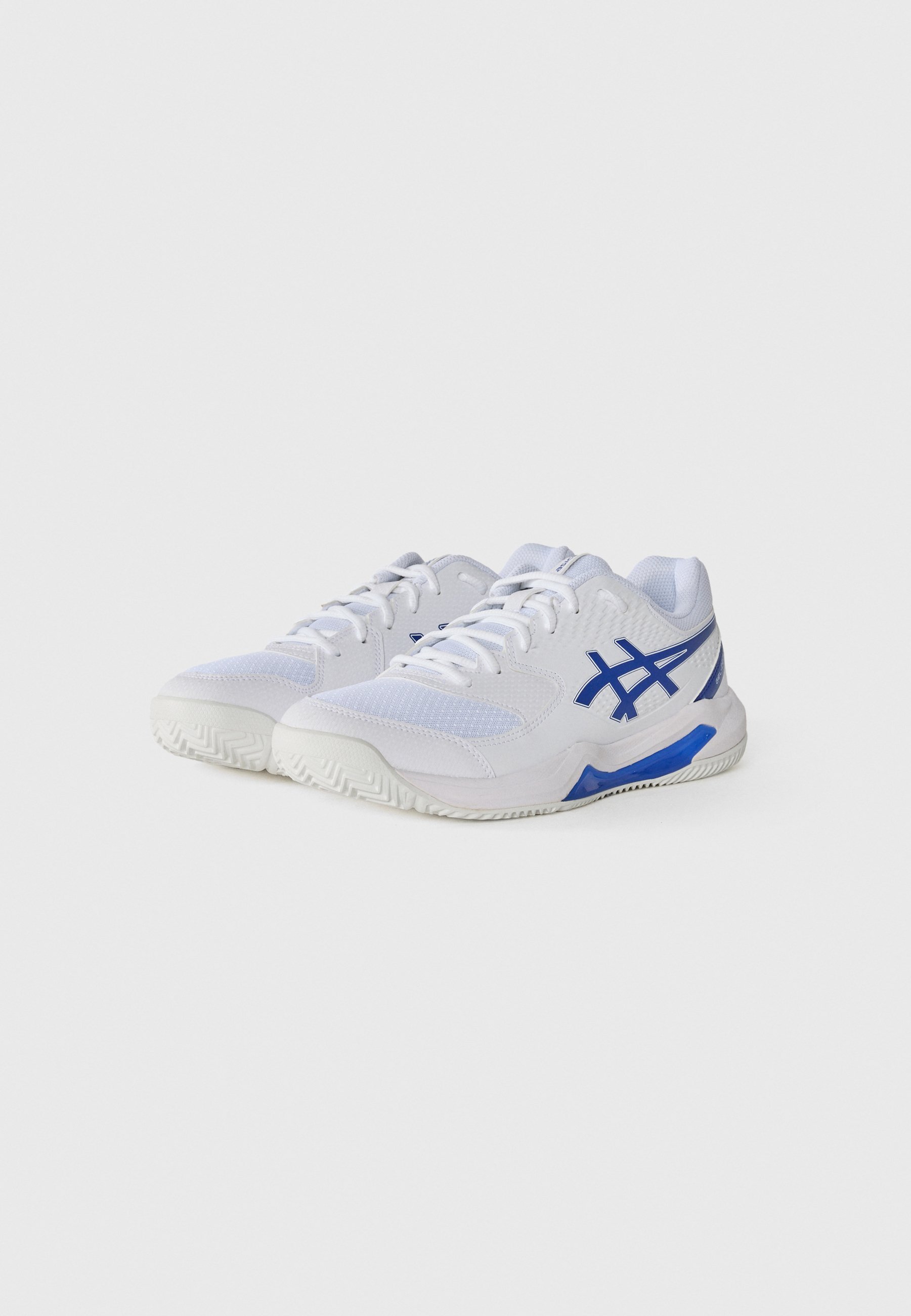 ASICS GEL DEDICATE 8 - Padeli jalanõud - valged/tumesinised