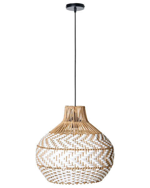 Lampa wisząca YAUCO Rattan Biały