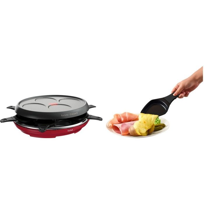 Tefal Raclette - Colormania Rode Raclette Fondue RE310512