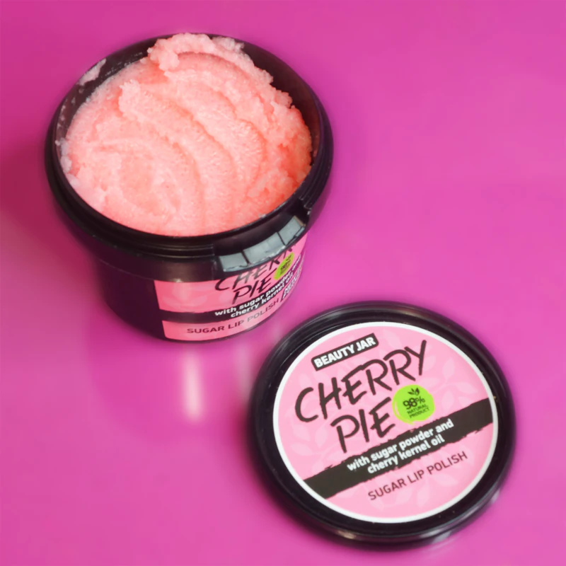 Beauty Jar Cherry Pie Zucker Lippenpeeling