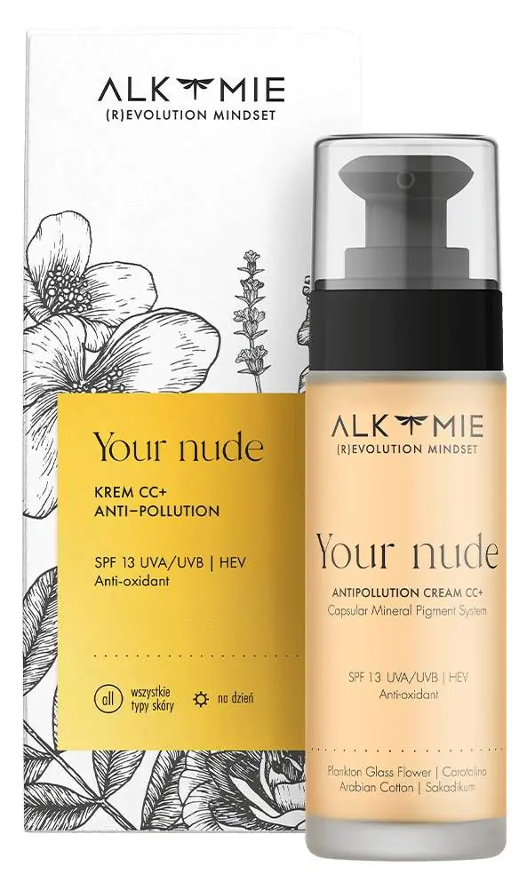 Alkmie Your Nude Krem CC+, Medium