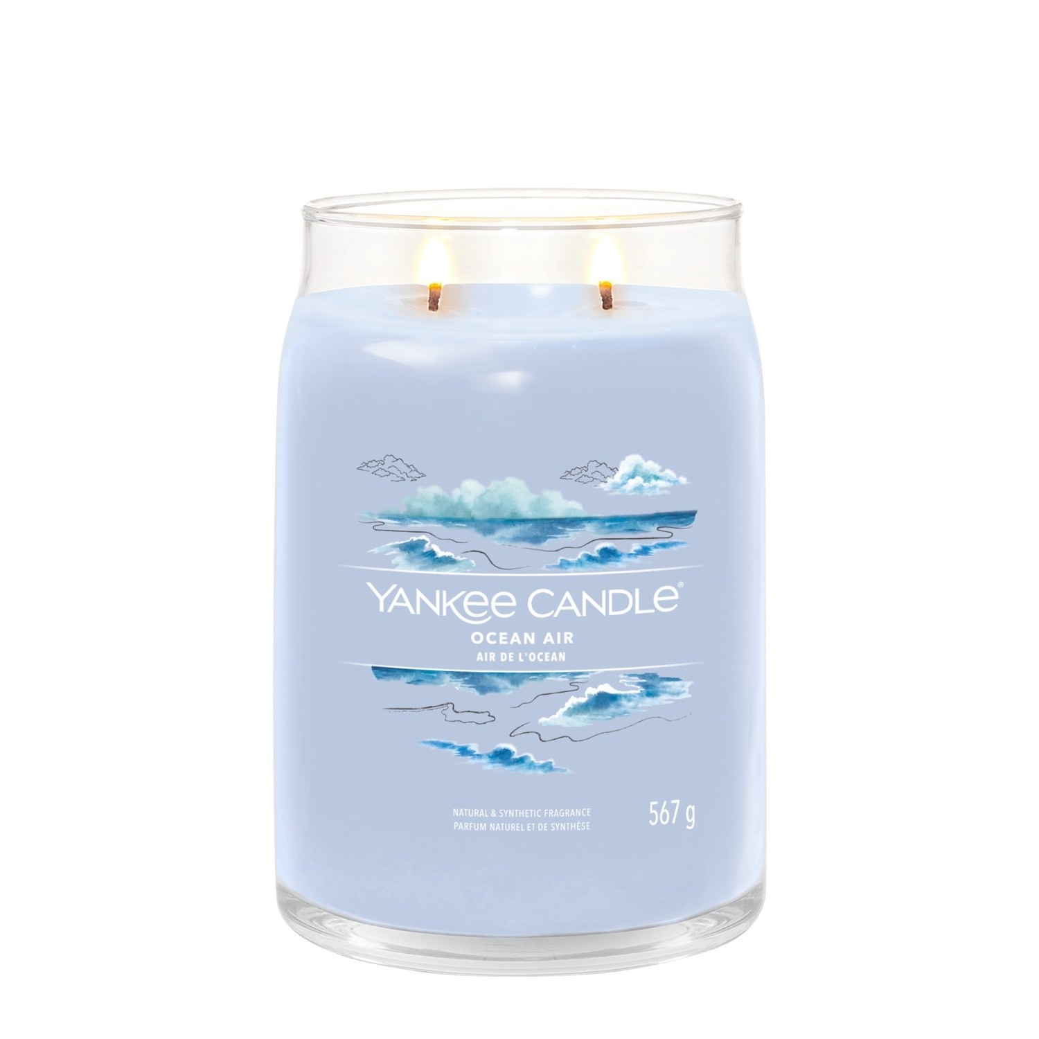 YANKEE CANDLE Grande Jarre Air d'Océan
