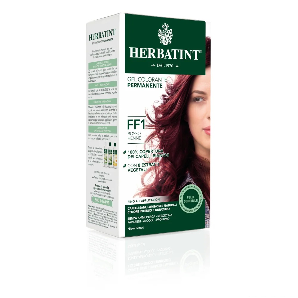 HERBATINT Herbatint Permanente Kleurgel Flash Henna Rood FF1 150 ml