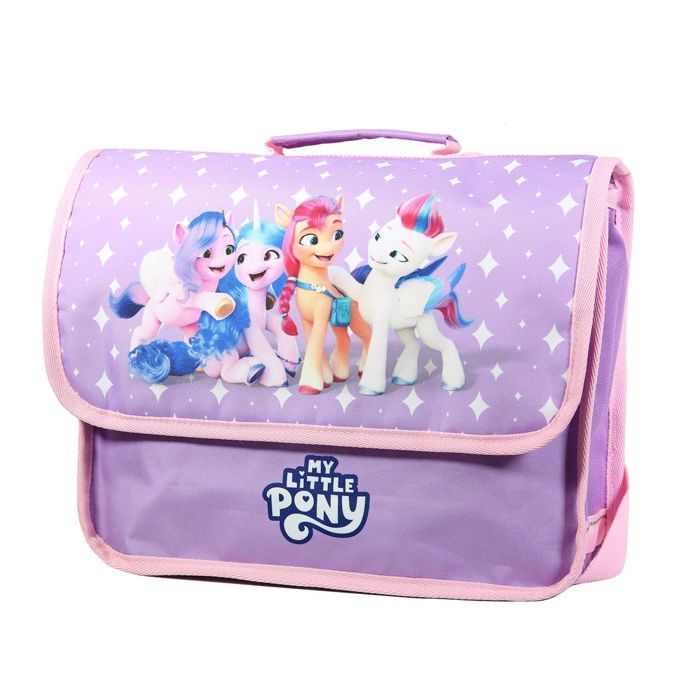 Mochila escolar BAGTROTTER My Little Pony roxa de 32 cm para pré-escola