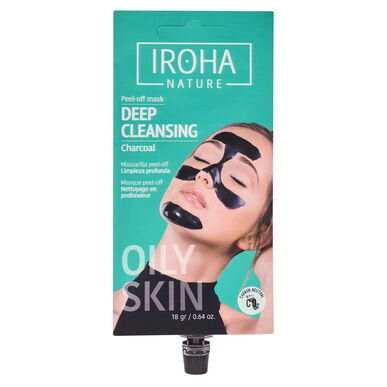 Iroha Nature Charcoal Detox Peel Off Ansiktsmaske 1 enhet 1 enhet