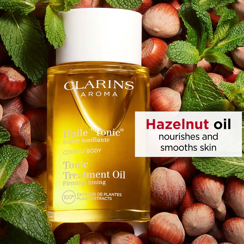 Clarins Tonic Body Treatment Oil ķermeņa eļļa ar stiprinošu efektu