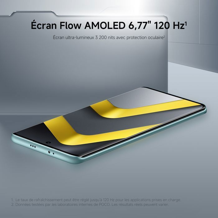 Telefono cellulare - XIAOMI - POCO M8 5G - 8GB RAM - 512GB - Schermo AMOLED da 6,77