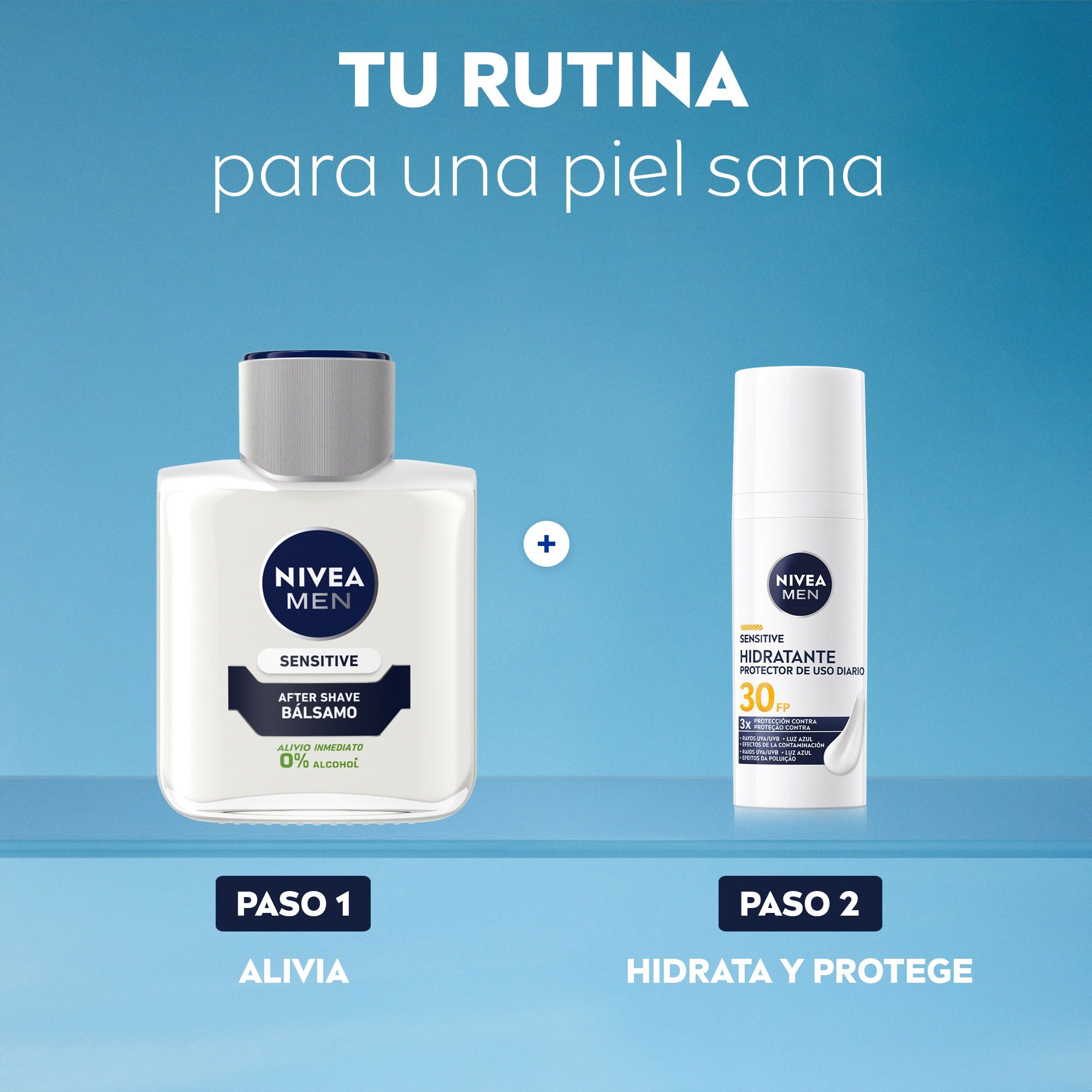 Nivea MEN Sensitive hydratačný krém SPF30 Hydratačné krémy na tvár