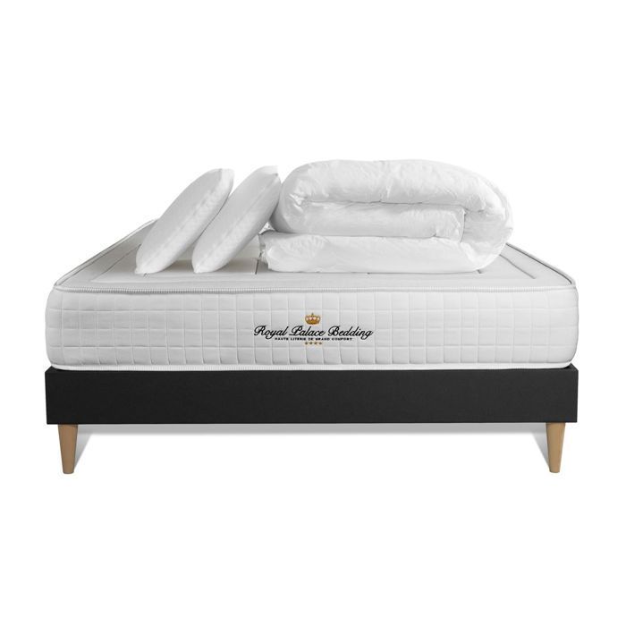 Balmoral Bedding Set - ROYAL PALACE BEDDING - 140x200 - High Resilience Foam - Firm - Memory Foam Pillows