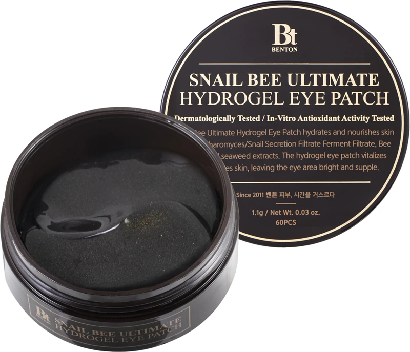 Benton Snail Bee Hydrogel-Augenmaske gegen Schwellungen und Augenringe