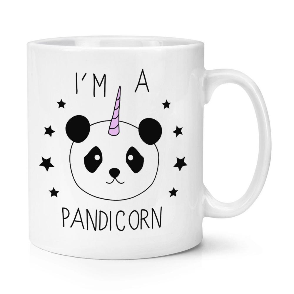 Mug licorne pandicorne 325 ml avec cuillère pour remuer - Panda rigolo