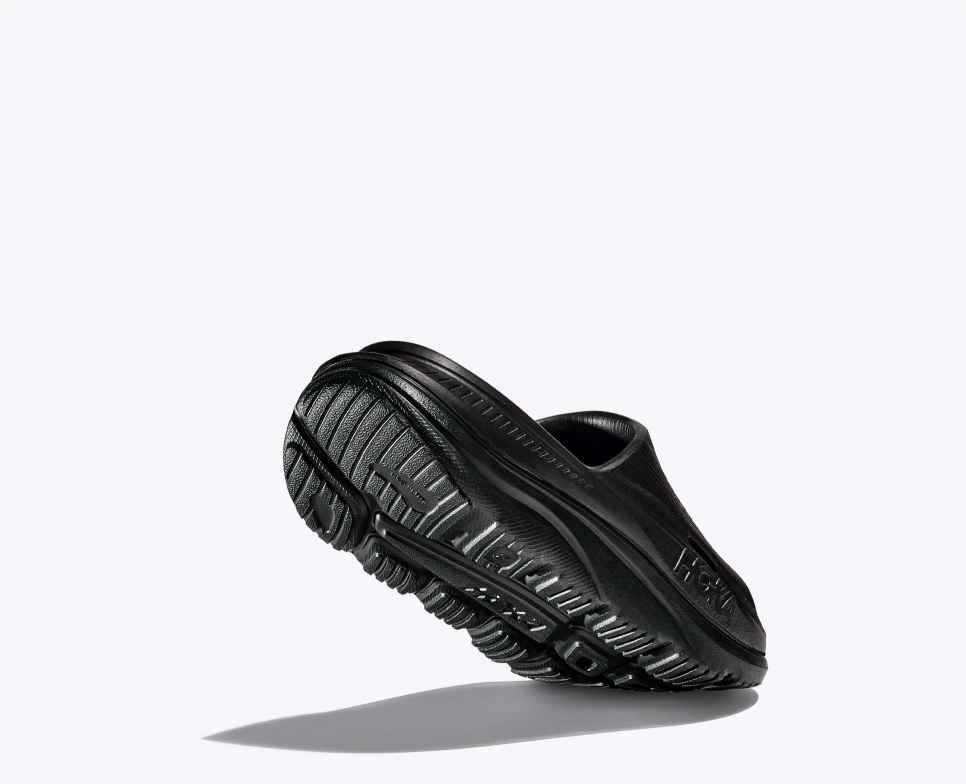 HOKA Diapositive de récupération Ora 3 Noir/Noir