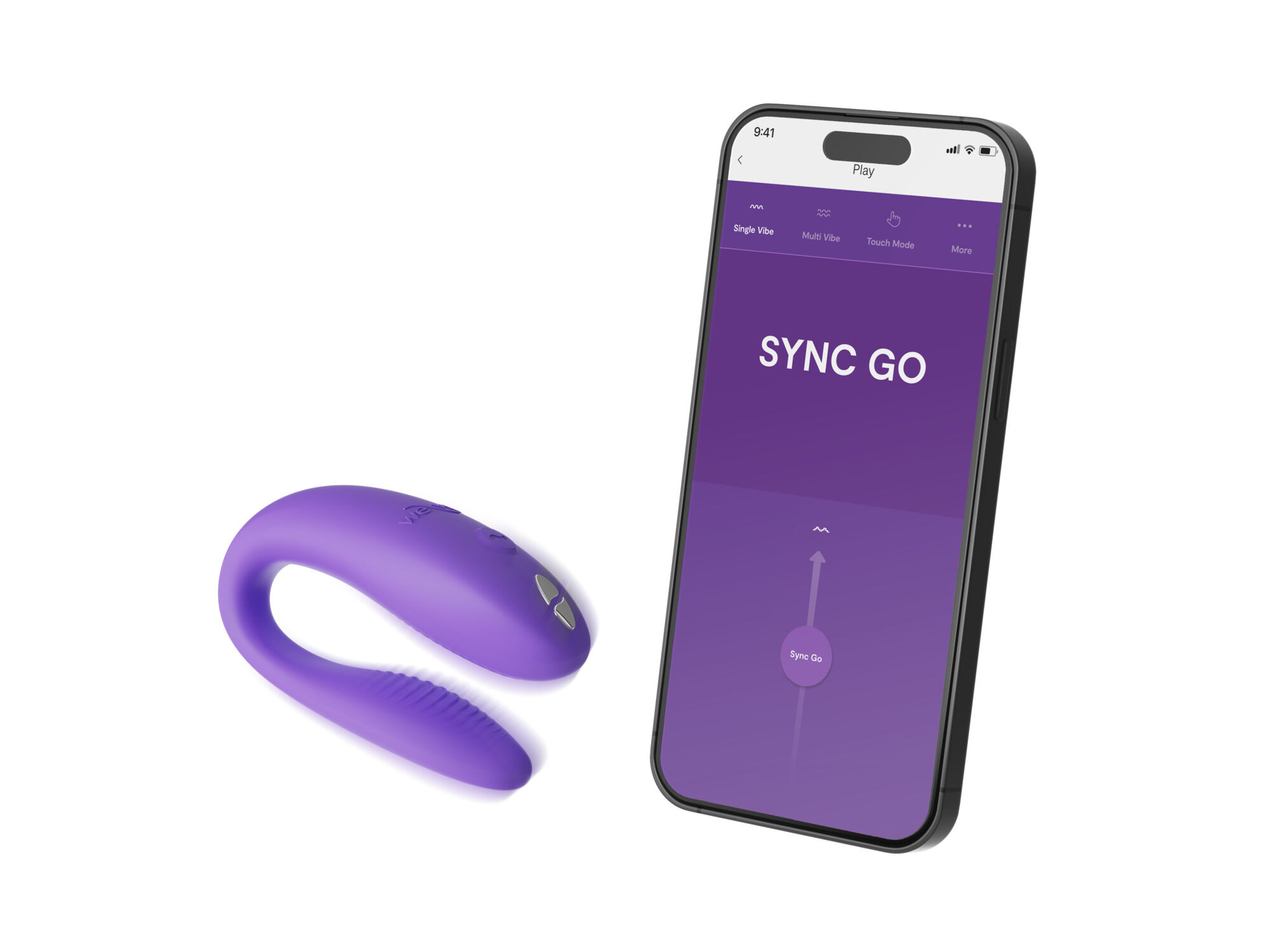 We-Vibe Sync Go svijetlo ljubičasta