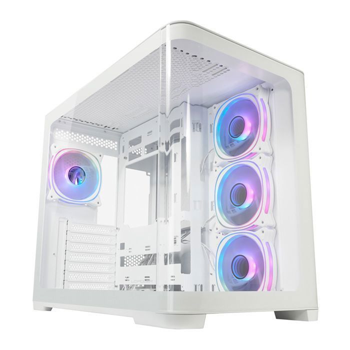 PC Gamer case - LC-Power Gaming 8001W Pro-Storm Light - ATX compatible - Modern design