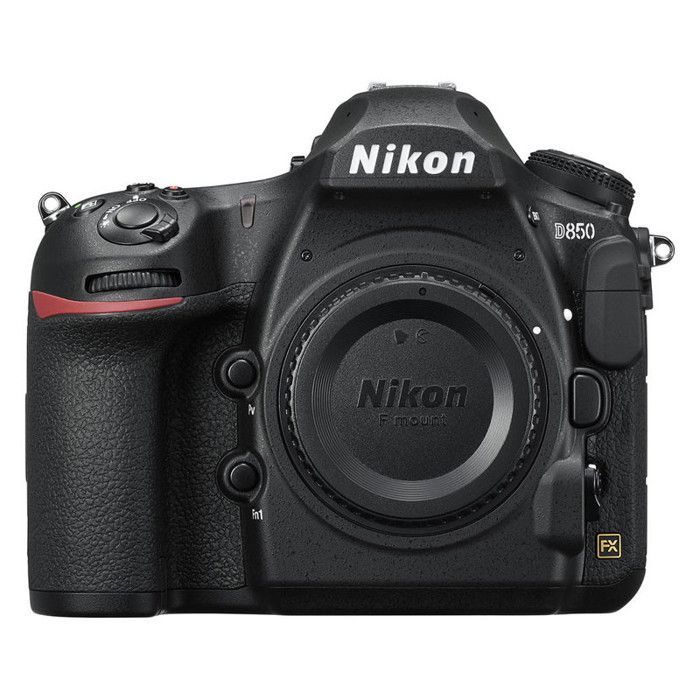 Fotocamera reflex digitale Nikon D850, 45,7 MP, Full Frame, 4K - 30 fps, solo corpo macchina, Wi-Fi, Bluetooth, nera.