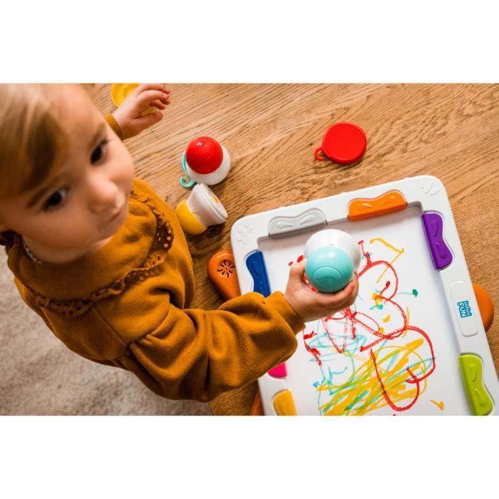 Set da colorare - Divertimento infinito - Xylopad - Multicolore - 3 pennarelli ergonomici - Dai 12 mesi in su
