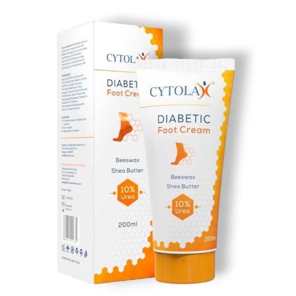 Cytolax diabeetikon jalkavoide 10 % urealla ja sheavoilla 200 ml