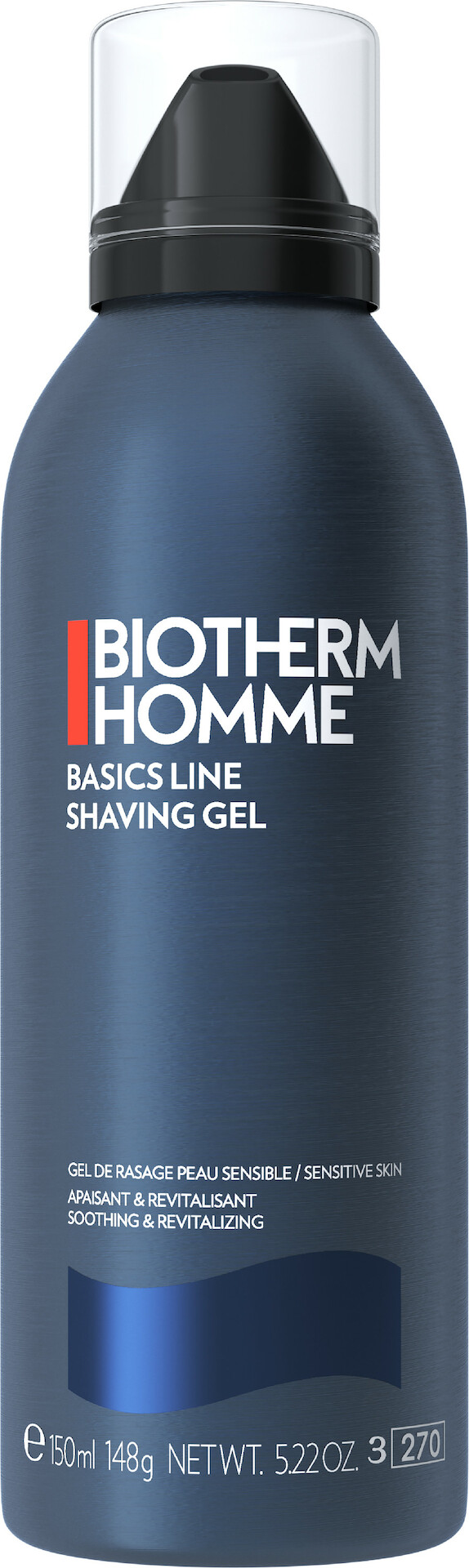 Gel de ras Shaver pentru piele sensibilă 150 ml - Biotherm Homme