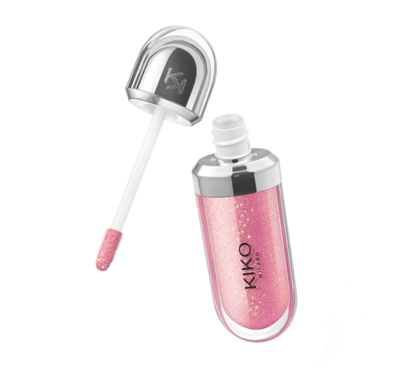KIKO Milano 3D Hydra Lipgloss błyszczyk powiększający usta 26 Sparkling Hibiscus Pink 6,5ml