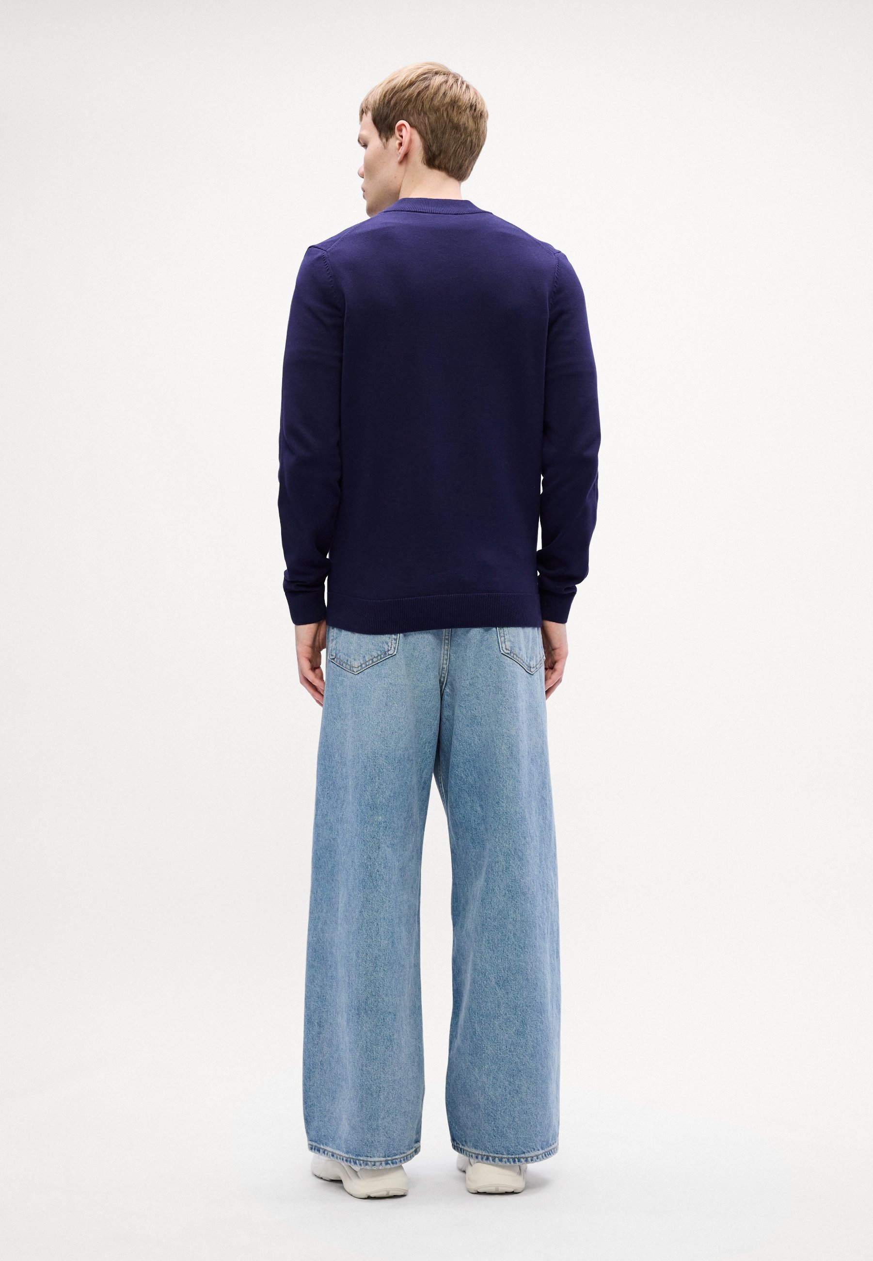 HUGO SAN JAQUE - Vest - navy