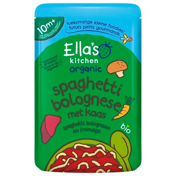 Ella's Kitchen Organic 10M+ Organic Špageti Bolonjska pita 190 g