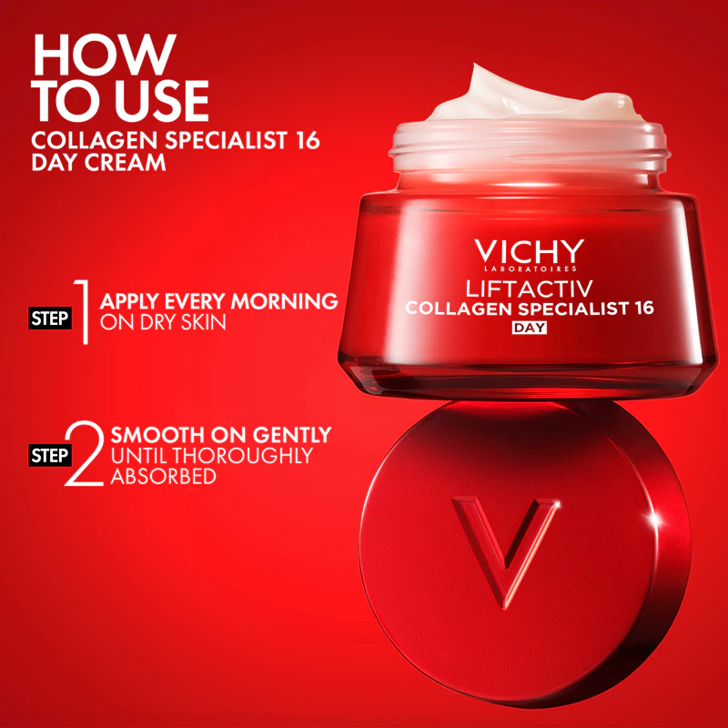Vichy Liftactiv Collagen Specialist 16-dňový obnovujúci liftingový krém proti vráskam