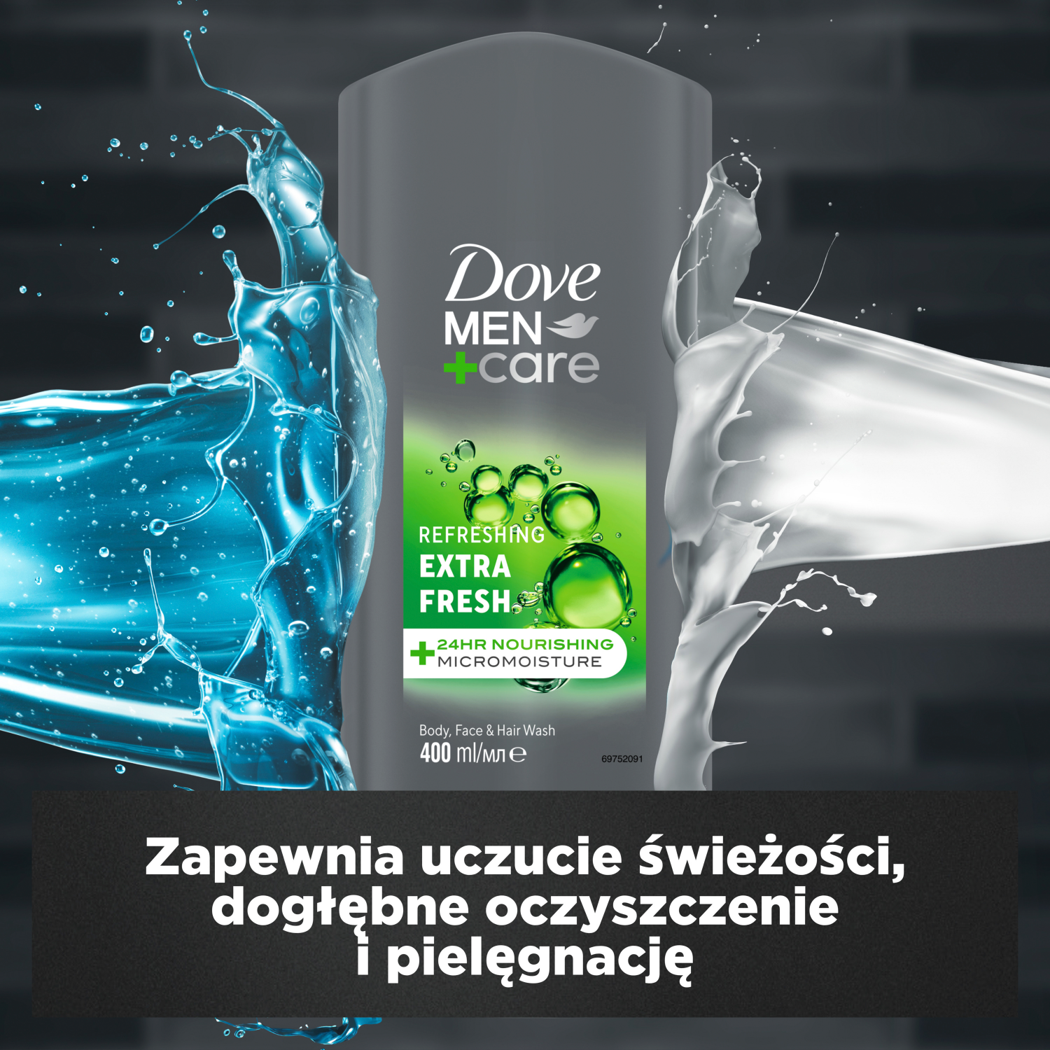 „Dove Men+Care Extra Fresh“