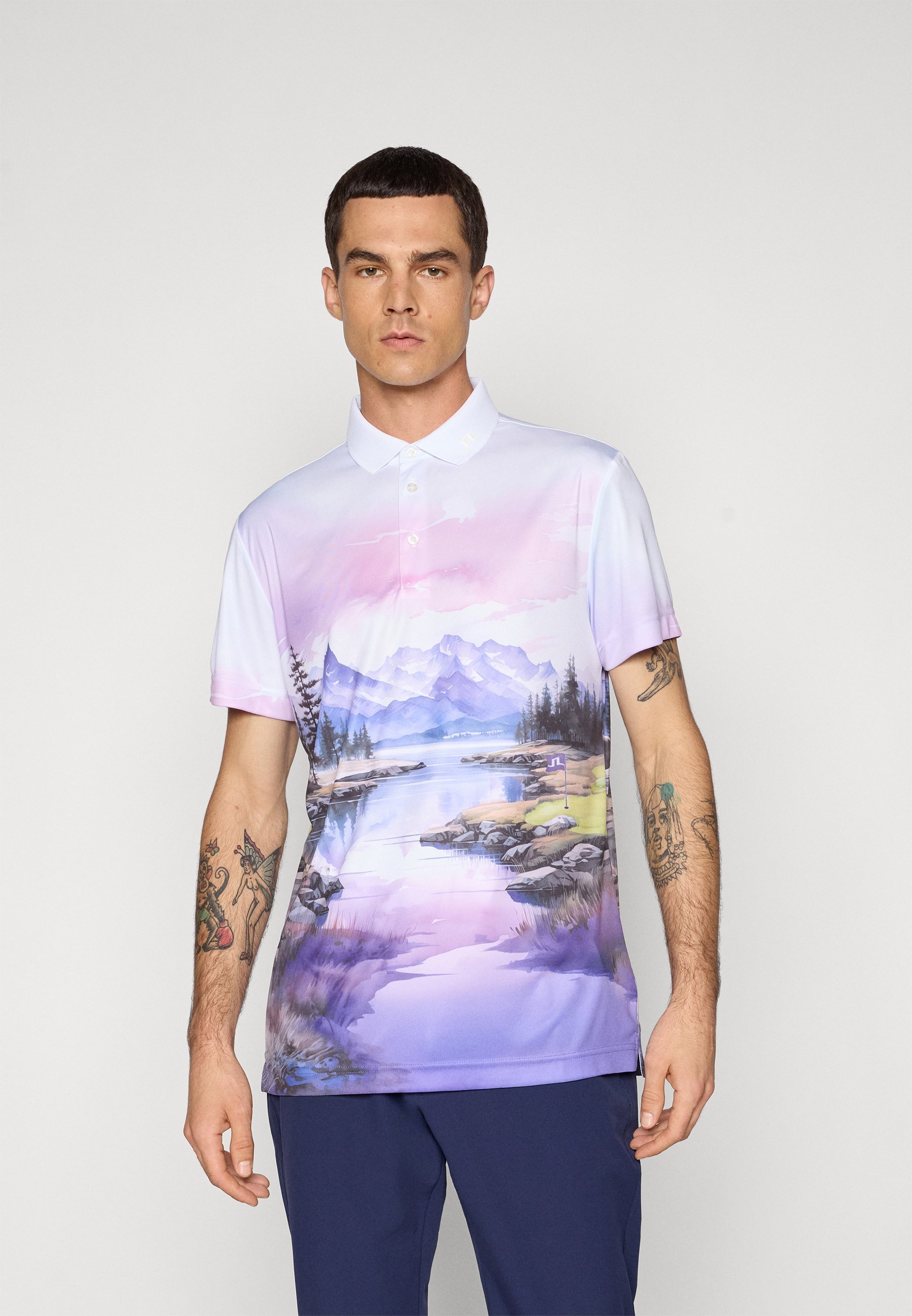 J.LINDEBERG Sports SAMUEL - Polo - viola