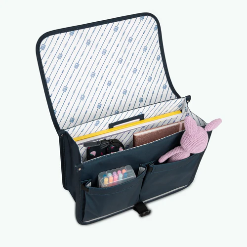 Cabaia Cartable Discover Medium Reykjavik Bleu marine
