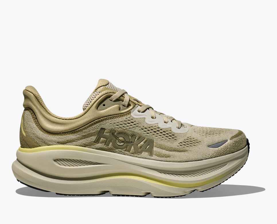 HOKA Bondi 9 Pastizales / Seta ostra