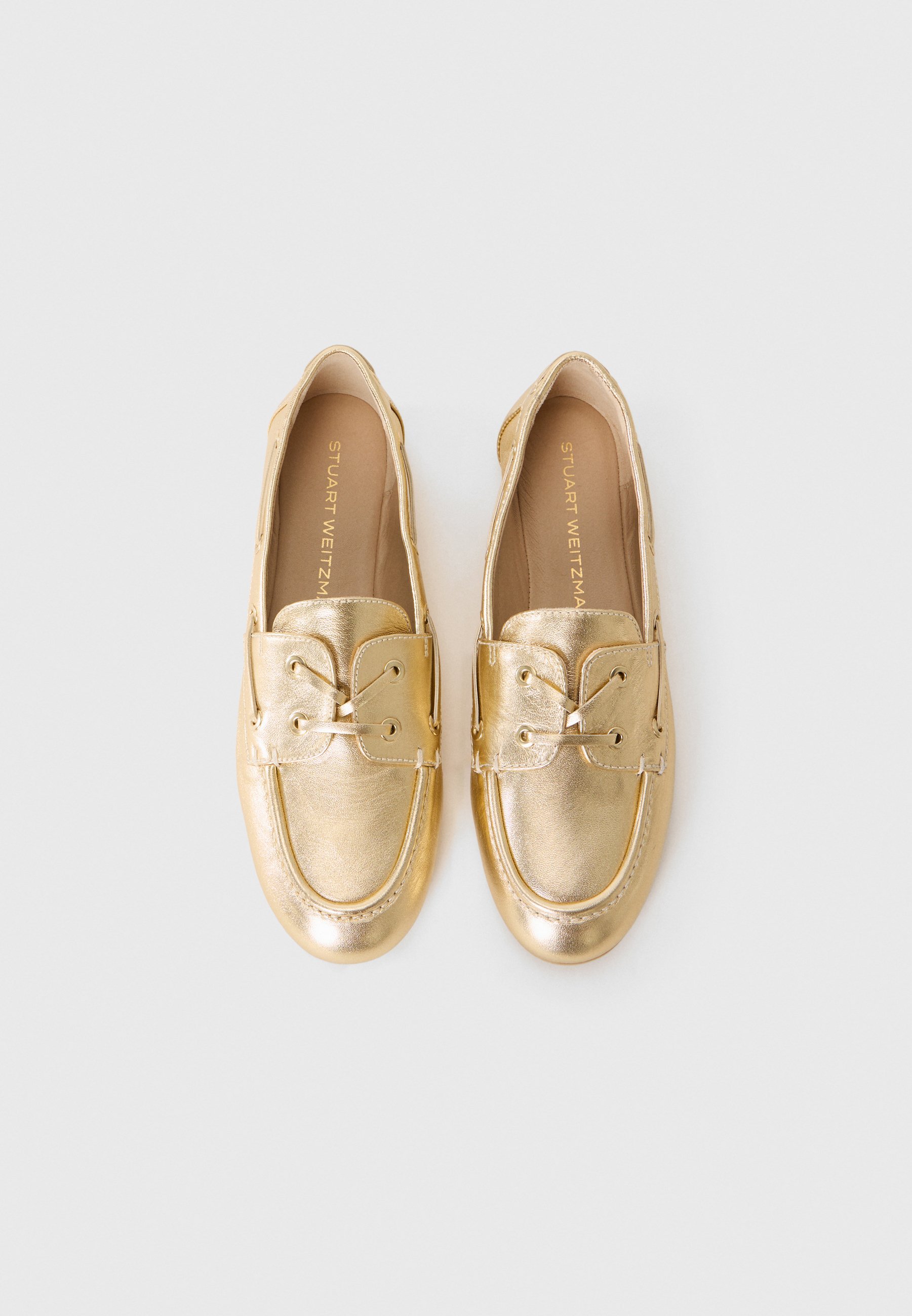 Stuart Weitzman TINSLEY - Šněrovací boty - gold-coloured
